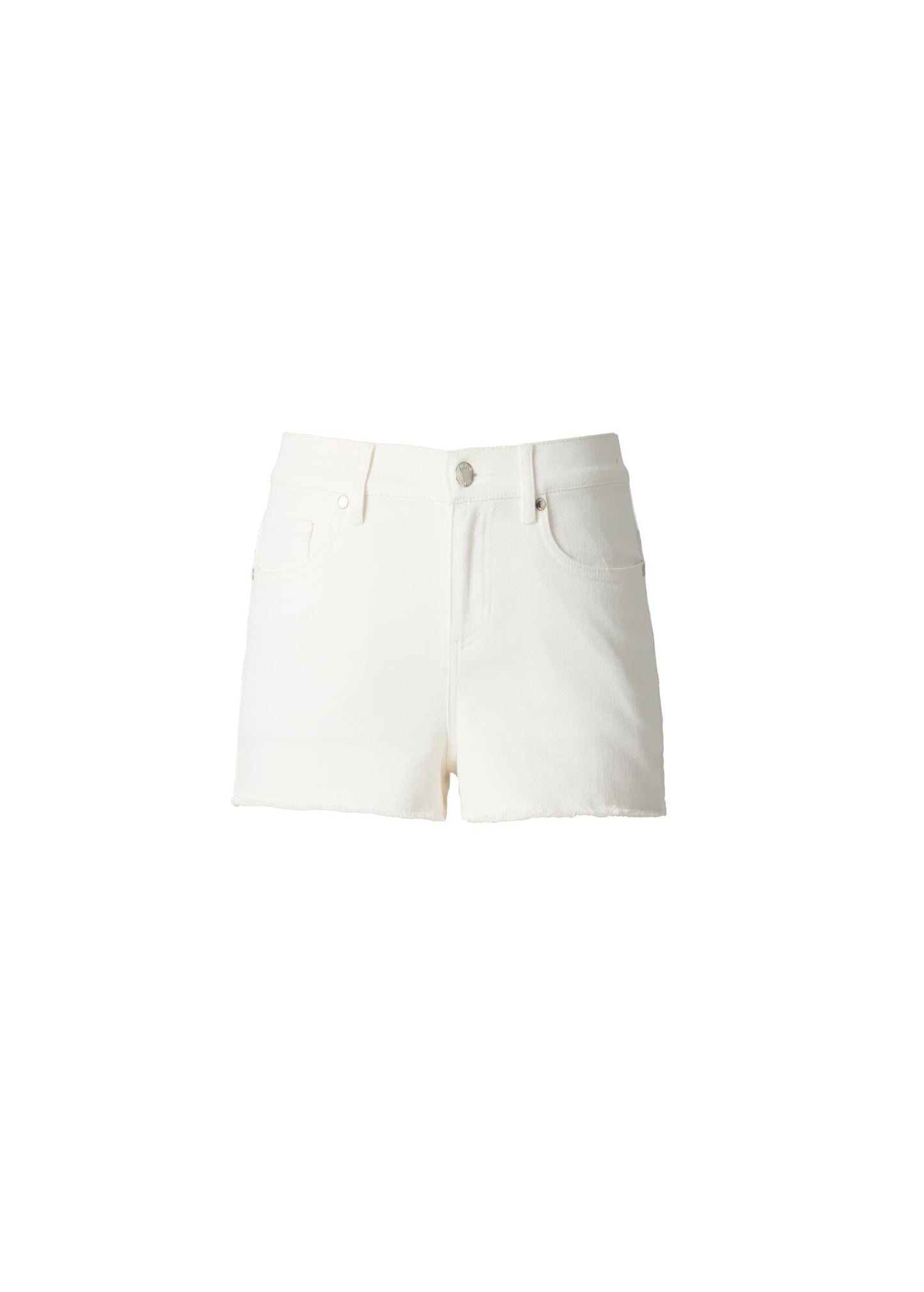 Jessica Cutoff Denim Short White Denim | Venus Popular Choice
