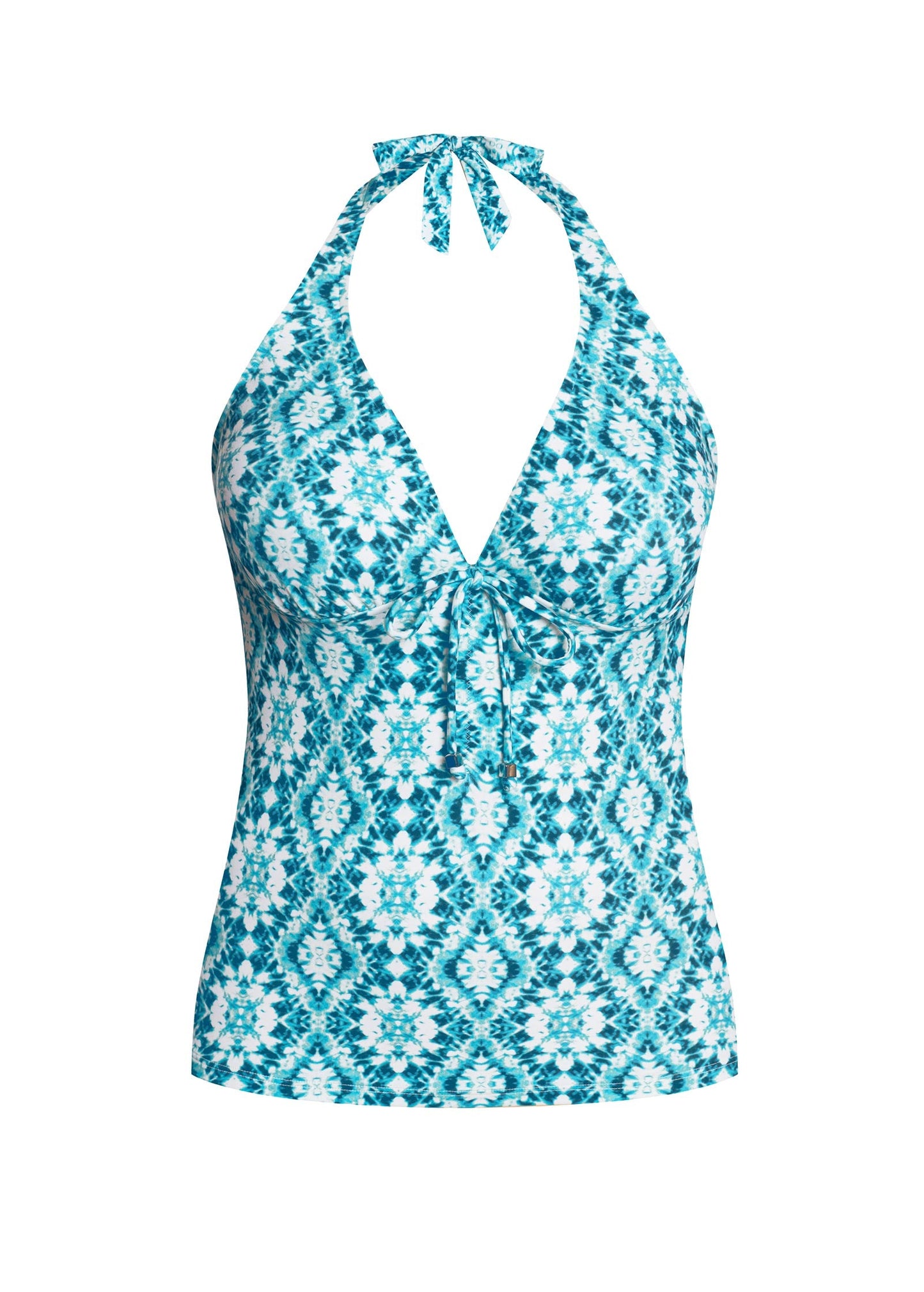 Sicily Halter Tankini Top Shibori Tiles | Venus Great Deal