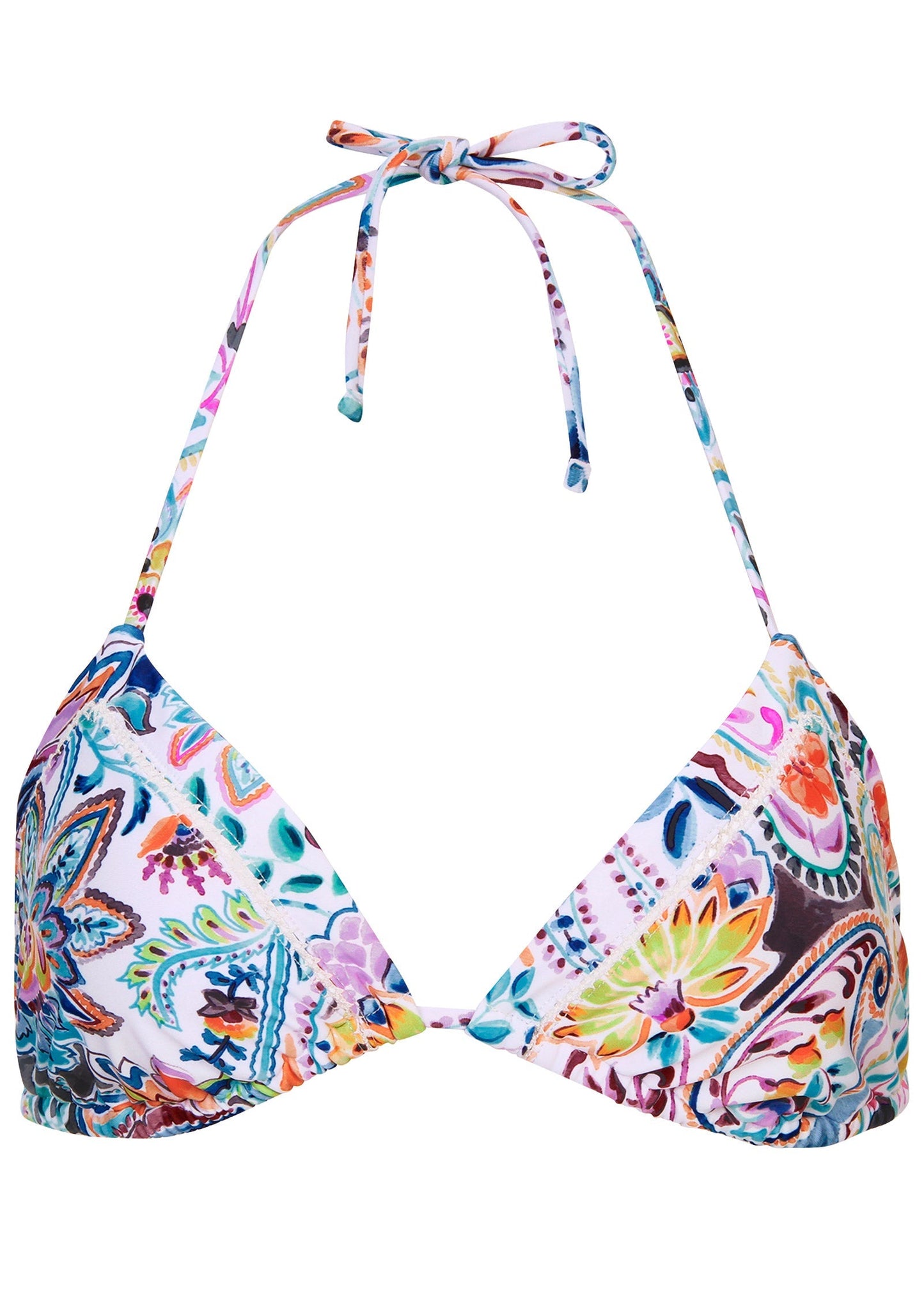 Hamptons Diamond Stitch Triangle Top - Fiesta Floral | Venus Special Offer
