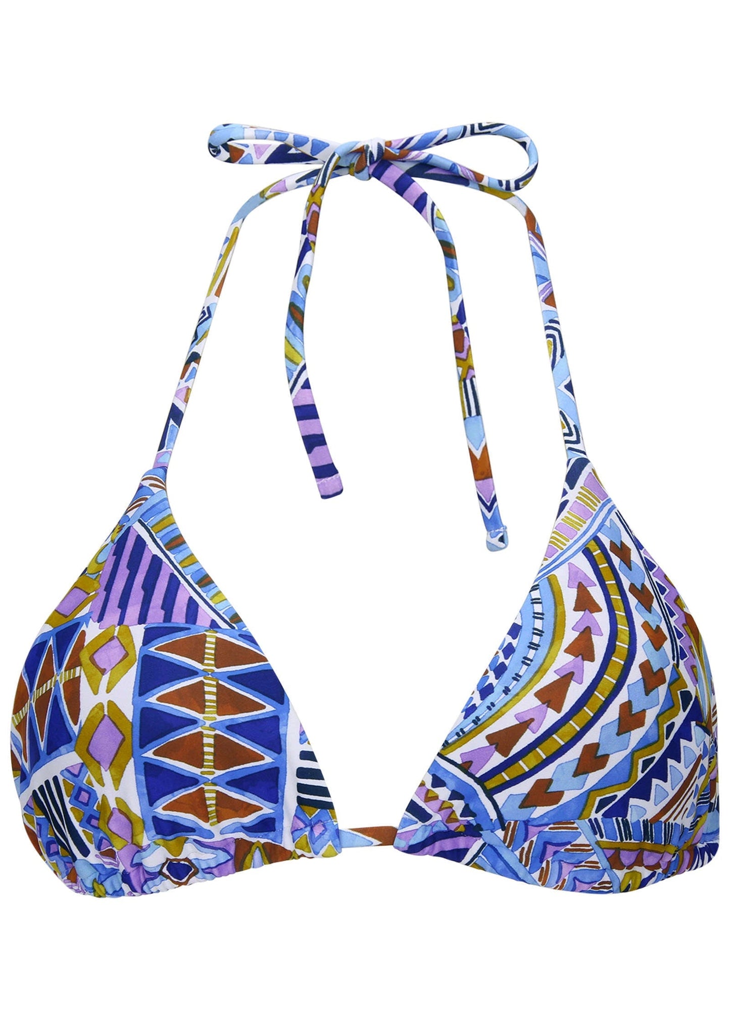 Bahamas Triangle Bikini Top - Aztec Patchwork | Venus Value