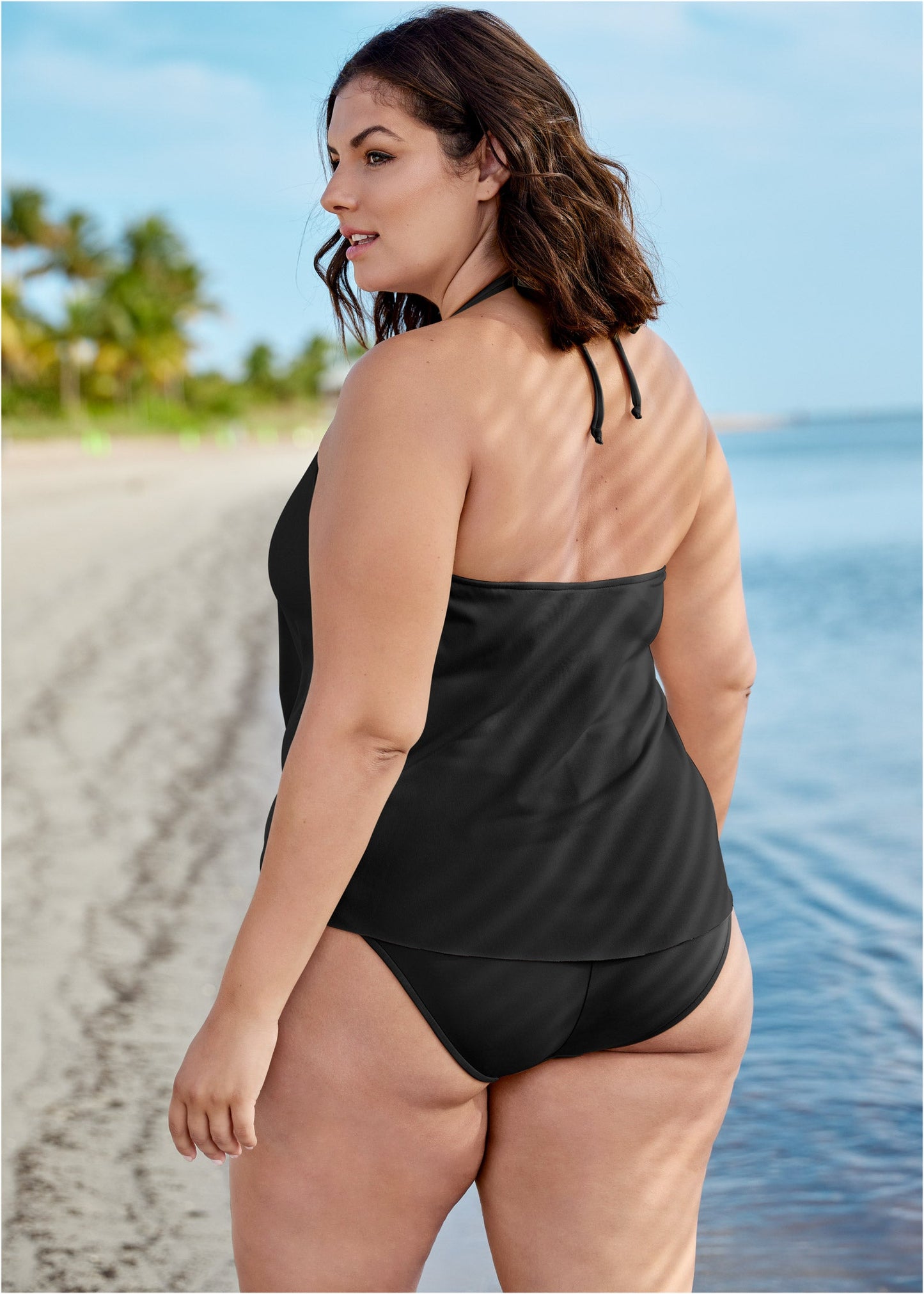 Mykonos Tankini Top - Black Beauty | Venus Affordable