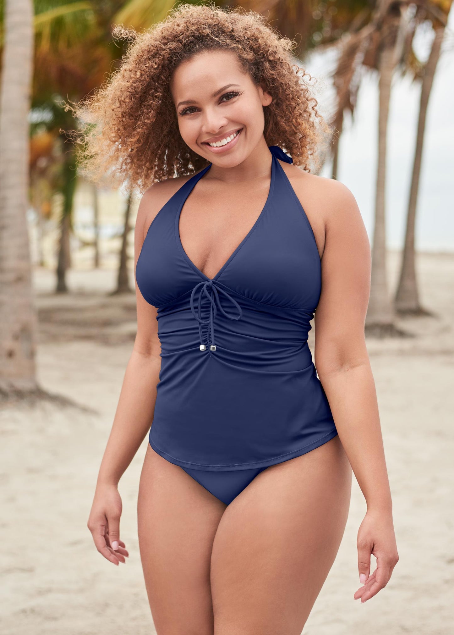 Sicily Halter Tankini Top Ultra Marine Blue | Venus Sale