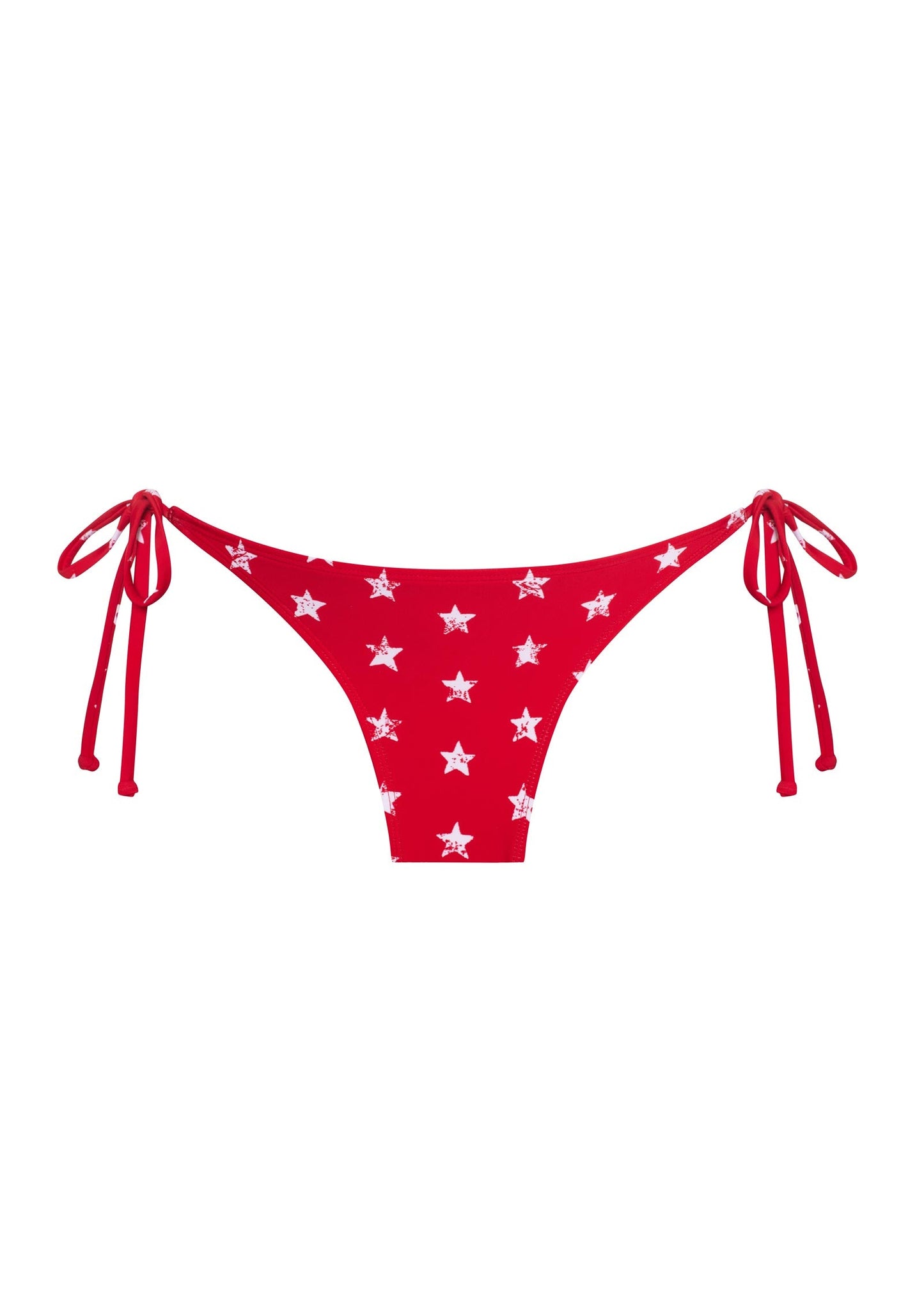 Miami Side Tie Bottom Red Stars | Venus Popular Choice