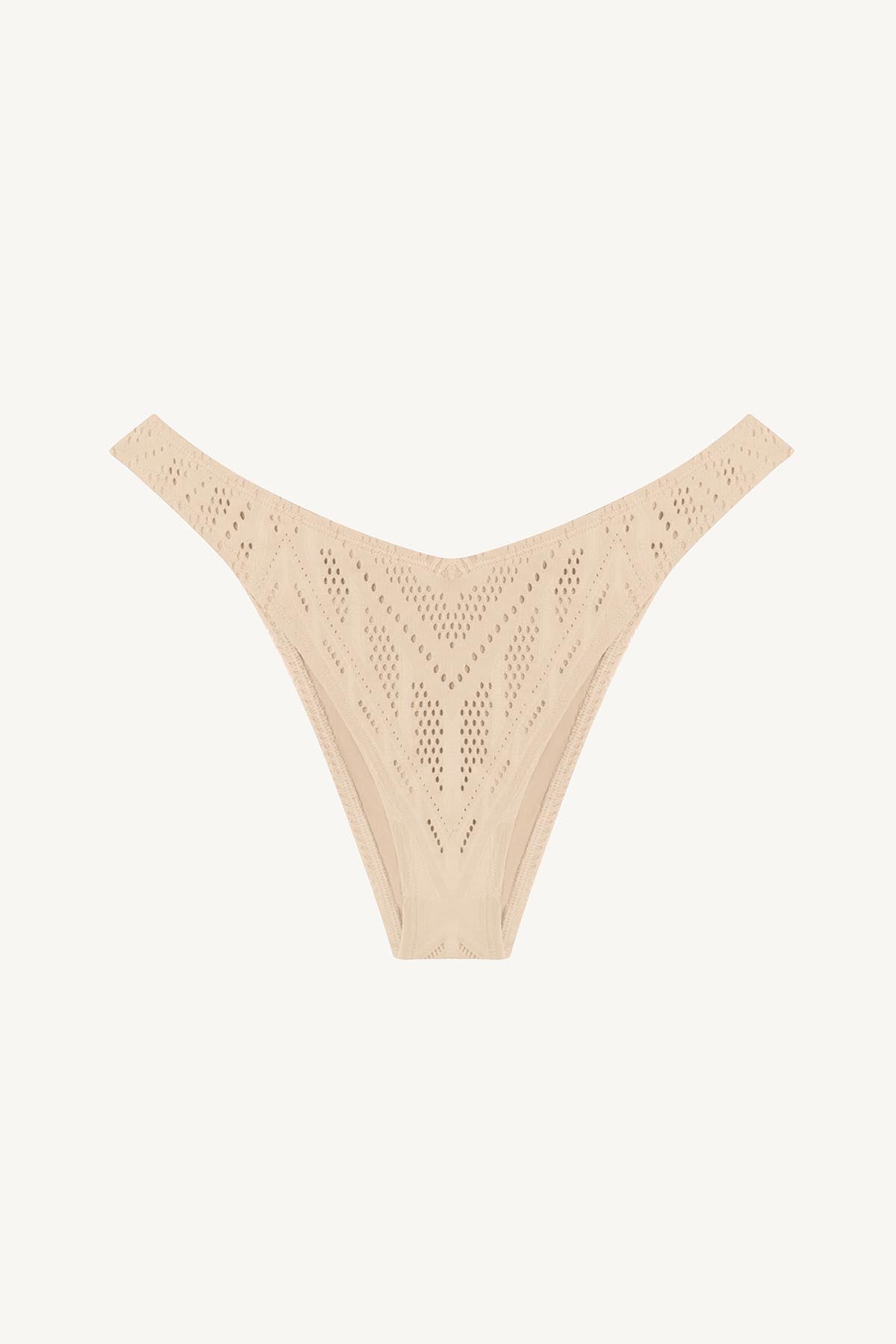 Isla Bottom Natural Calico Crochet | Venus Sale
