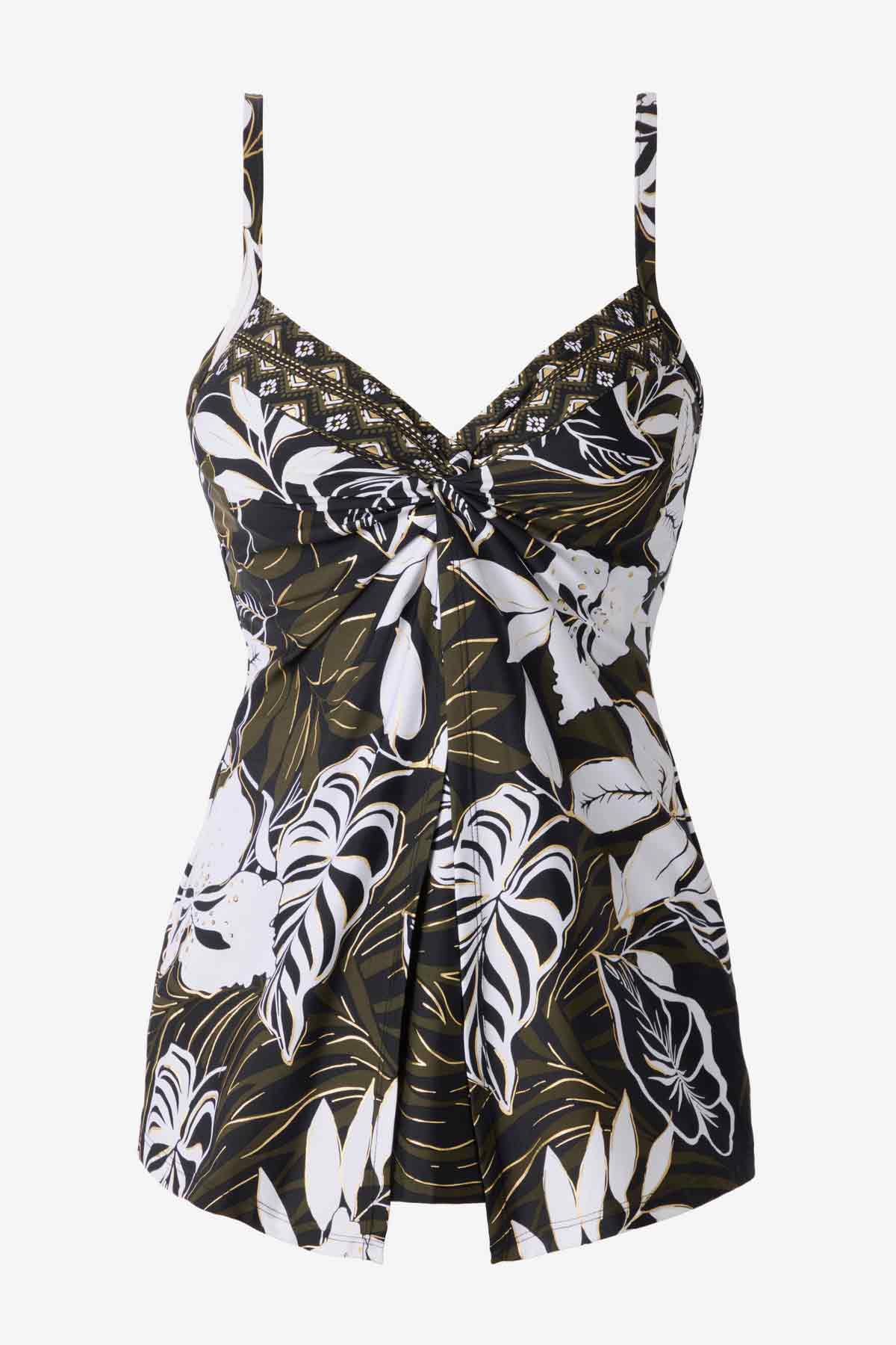 Love Knot Tankini Top in Elle Dorado | Venus Cost Saving