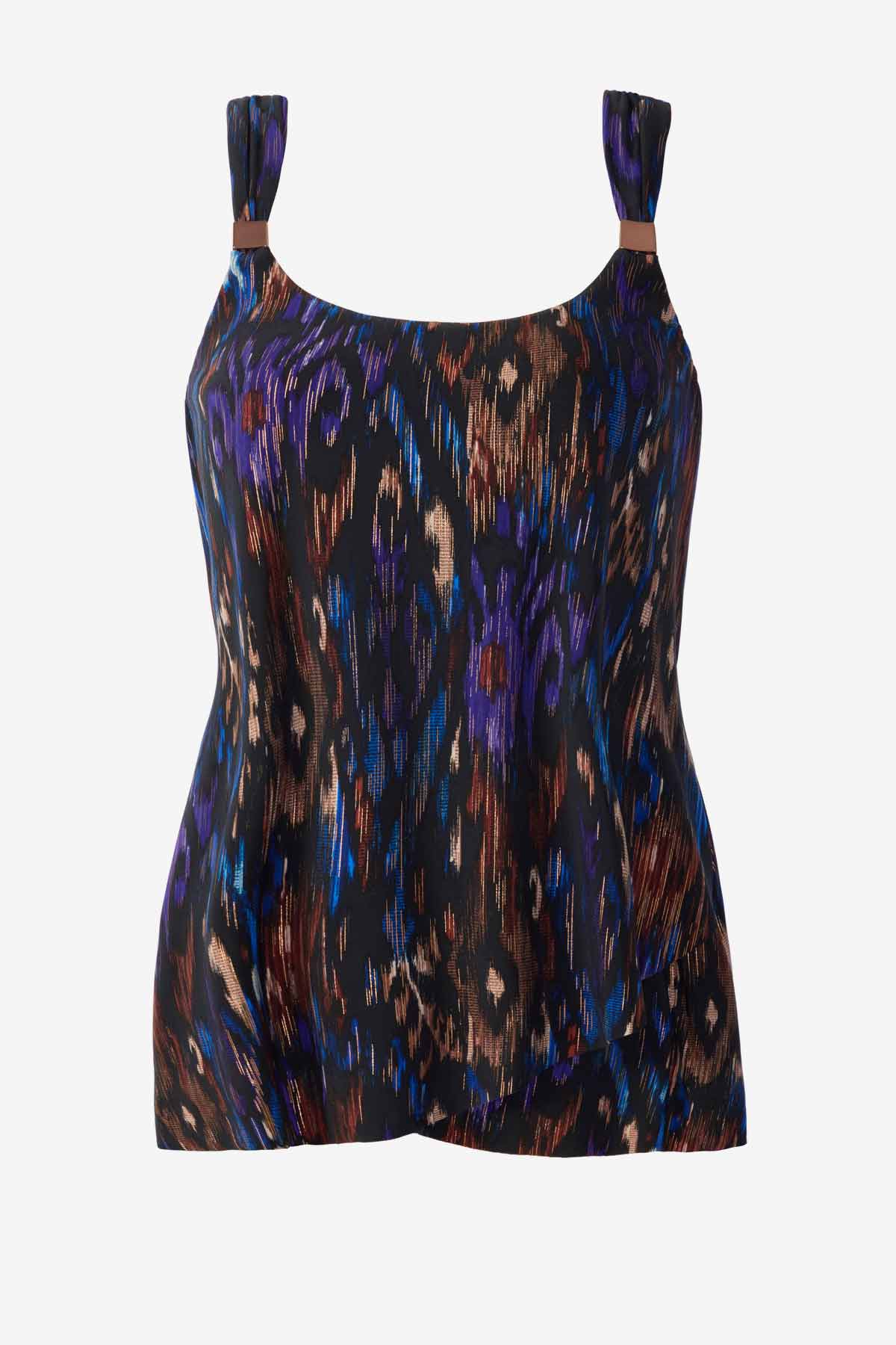 DD-Cup Dazzle Tankini Top in Tapiz | Venus Value