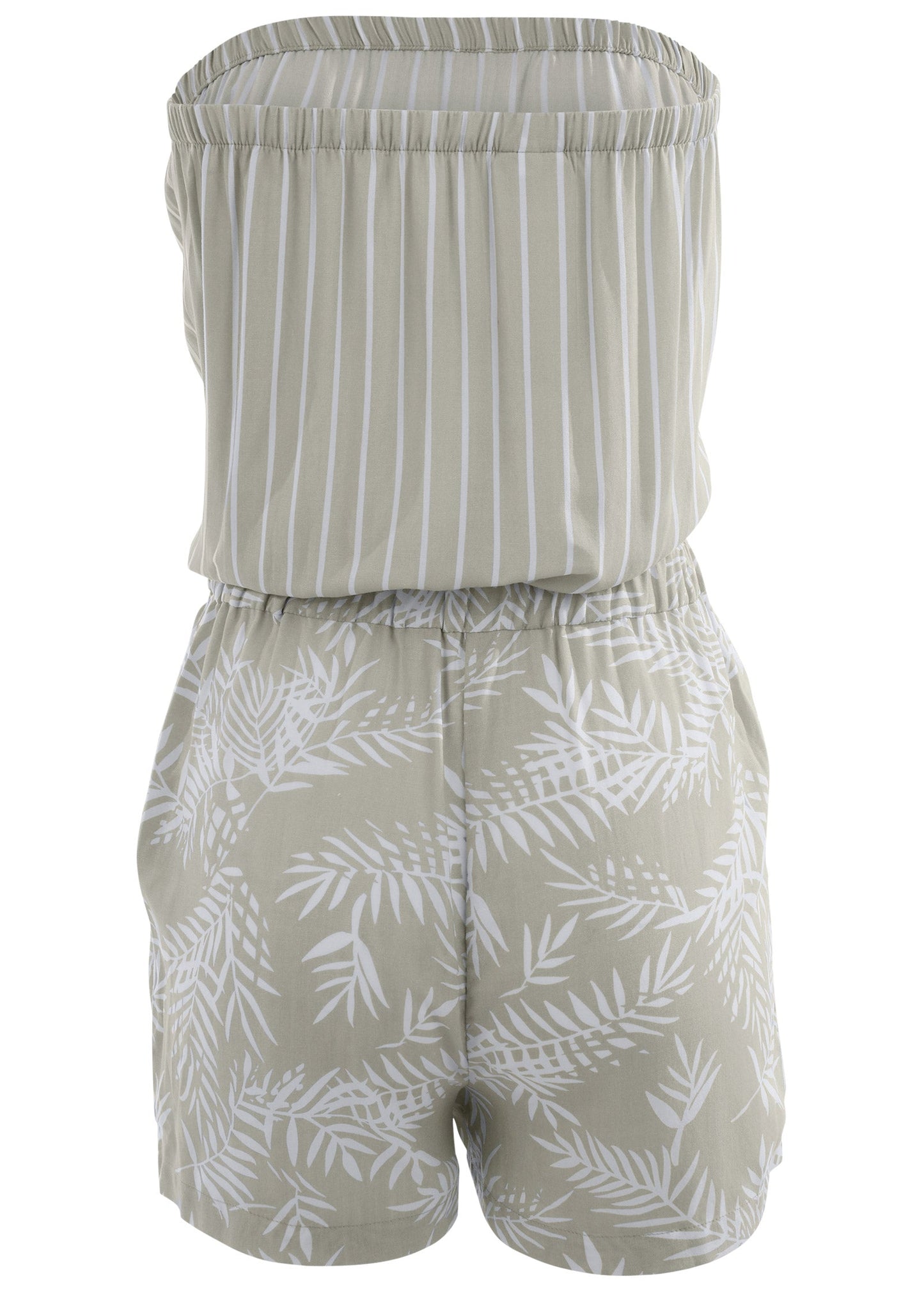 Strapless Romper - Green Multi | Venus Special Offer