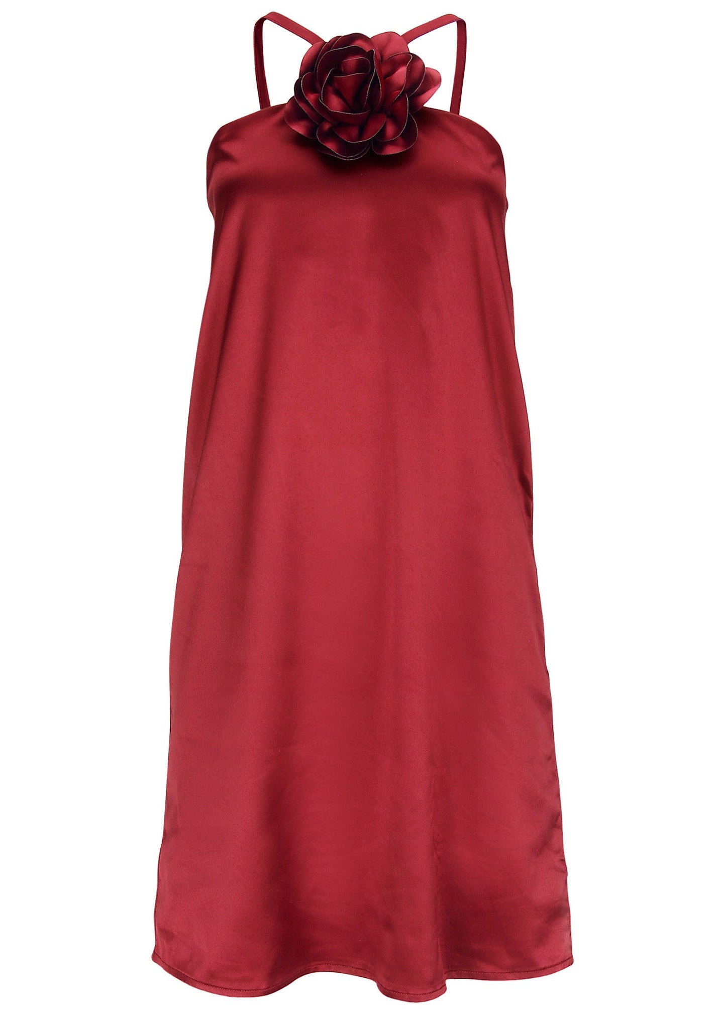 Rosette Halter Mini - Wine | Venus Best Seller