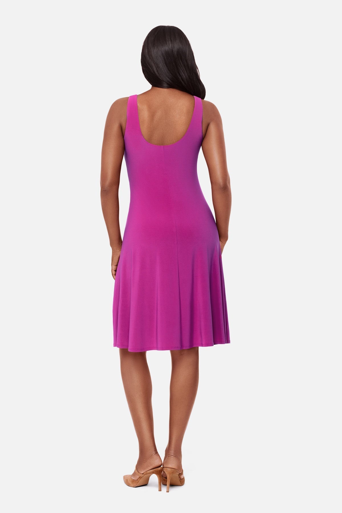Remi Fit & Flair Shaping Dress in Framboise | Venus Best Seller