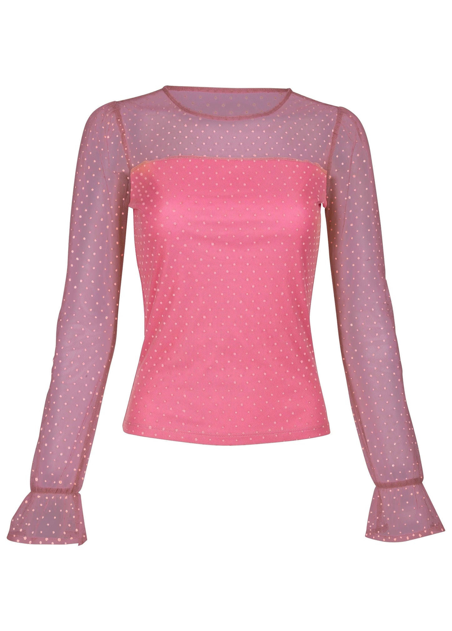 Dot Mesh Top - Polignac | Venus Value