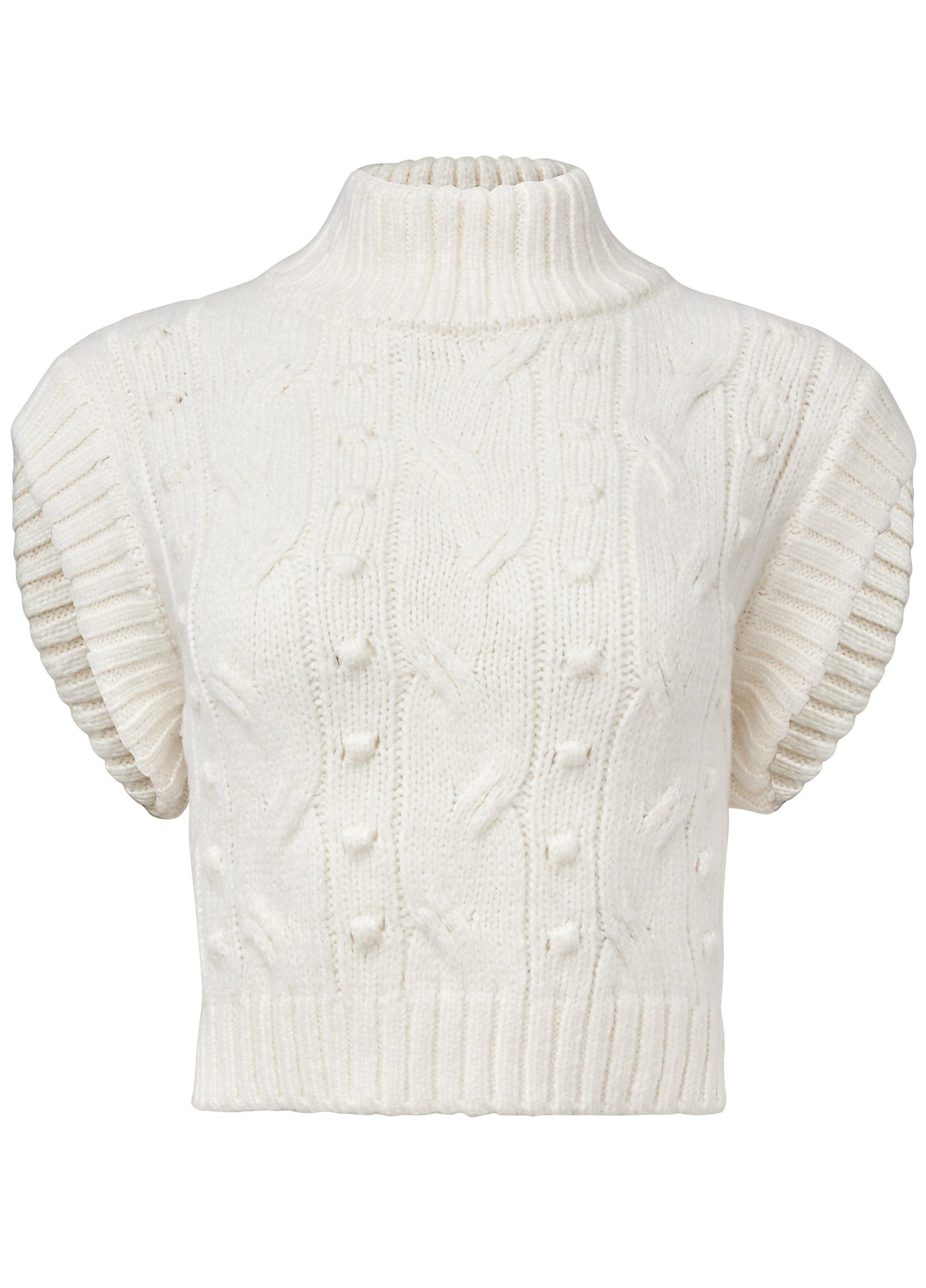 Cable Knit Sweater - Cloud Dancer | Venus Cost Saving