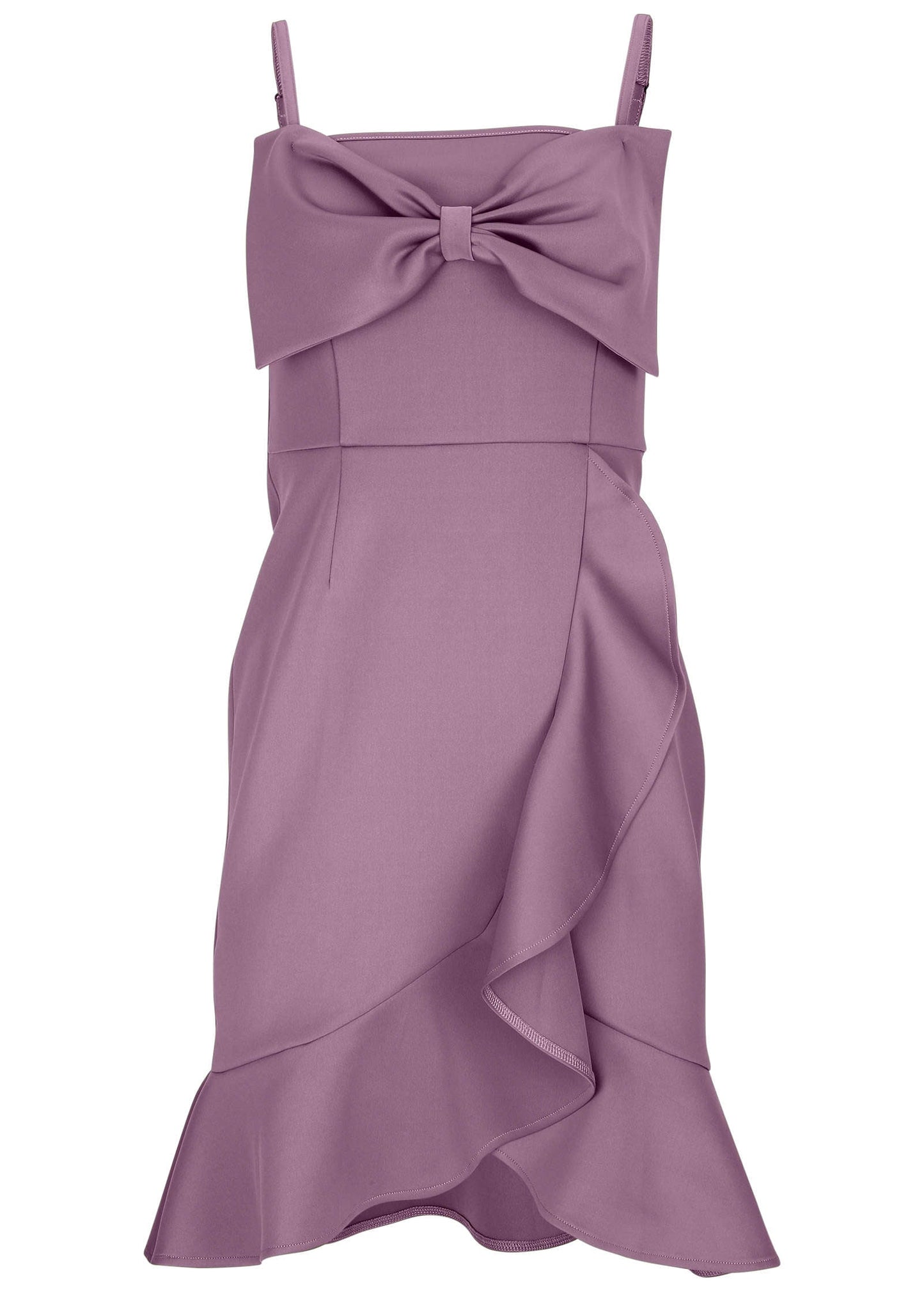 Bow And Ruffle Detail Dress - Valerian | Venus Featured