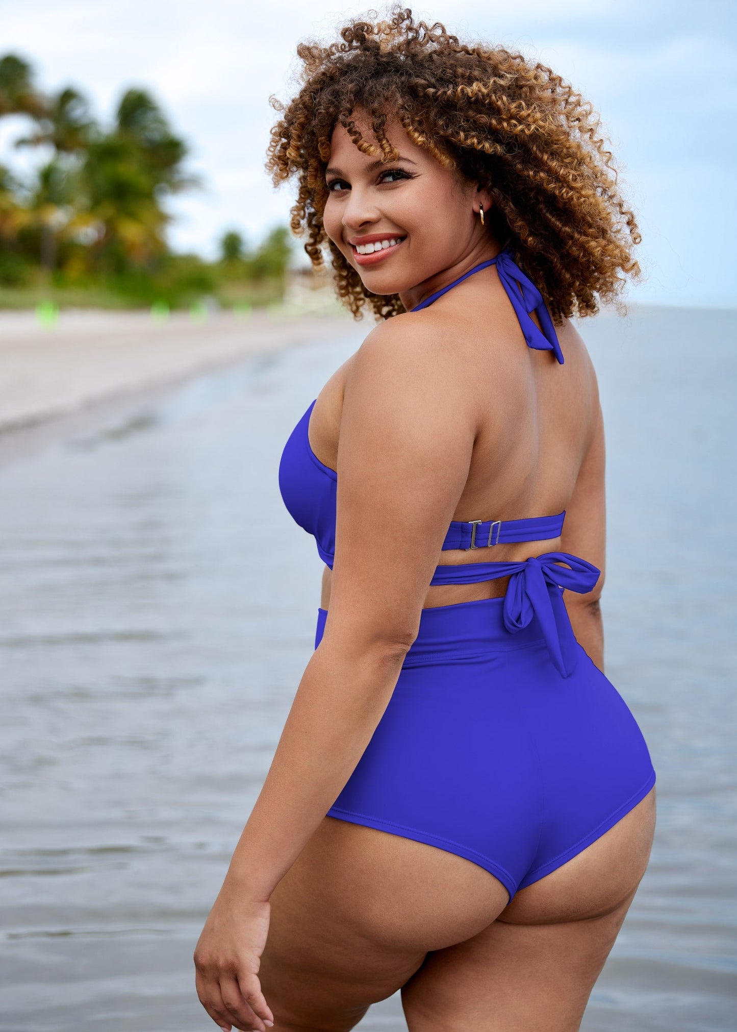 Laguna Wrap Underwire Top - Cobalt Blue | Venus Cost Saving