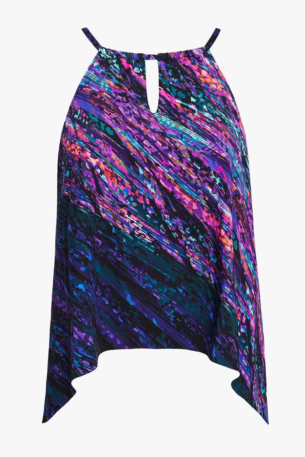 Peephole Tankini Top in Mood Ring | Venus Great Deal
