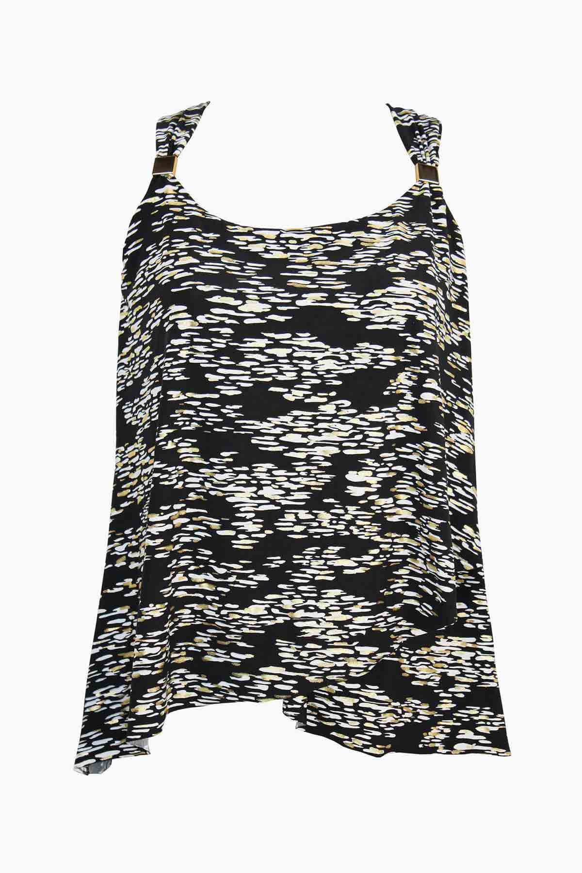Dazzle Tankini Top in Zari | Venus Popular Choice