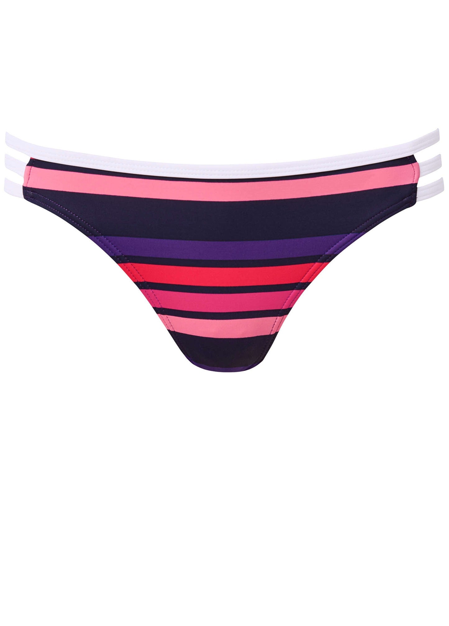 Strappy Side Moderate Bottom - Sunburst Stripe | Venus Value