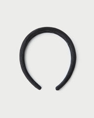 Loeffler Randall Women / Marina Black Moiré Puffy Headband