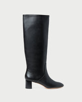 Loeffler Randall Women / Gia Black Leather Tall Boot