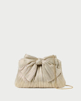 Loeffler Randall Women / Rayne Platinum Bow Clutch