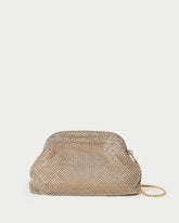 Loeffler Randall Women / Doreen Gold Diamanté Frame Pouch