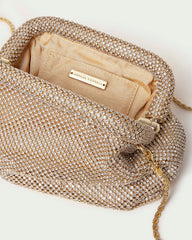 Loeffler Randall Women / Doreen Gold Diamanté Frame Pouch