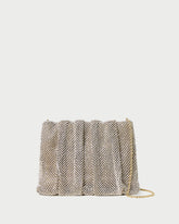 Loeffler Randall Women / Ember Gold Diamante Gathered Clutch