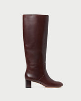 Loeffler Randall Women / Gia Espresso Leather Tall Boot