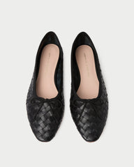 Loeffler Randall Women / Landry Black Woven Ballet Flat