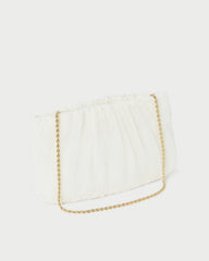 Loeffler Randall Women / Brit Pearl Flat Pleated Clutch
