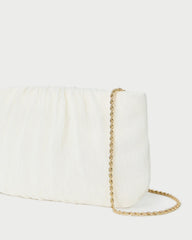 Loeffler Randall Women / Brit Pearl Flat Pleated Clutch