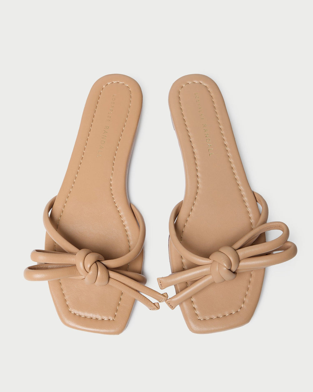 Loeffler Randall Women / Hadley Dune Leather Bow Sandal