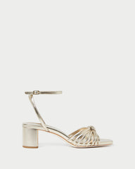 Loeffler Randall Women / Olivia Champagne Knot Mid-Heel
