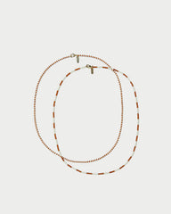 Loeffler Randall Women / Soo Amber/Cream Necklace Set