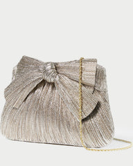 Loeffler Randall Women / Rayne Champagne Bow Clutch