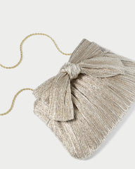 Loeffler Randall Women / Rayne Champagne Bow Clutch