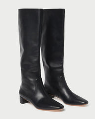 Loeffler Randall Women / Indy Black Leather Tall Boot