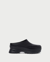 Loeffler Randall Women / Gemma Black Leather Lug Mule