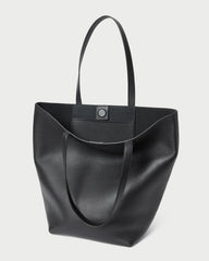 Loeffler Randall Women / Walker Black Pebbled Leather Tote