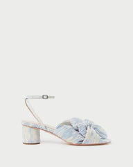 Loeffler Randall Women / Dahlia Blue Floral Bow Heel