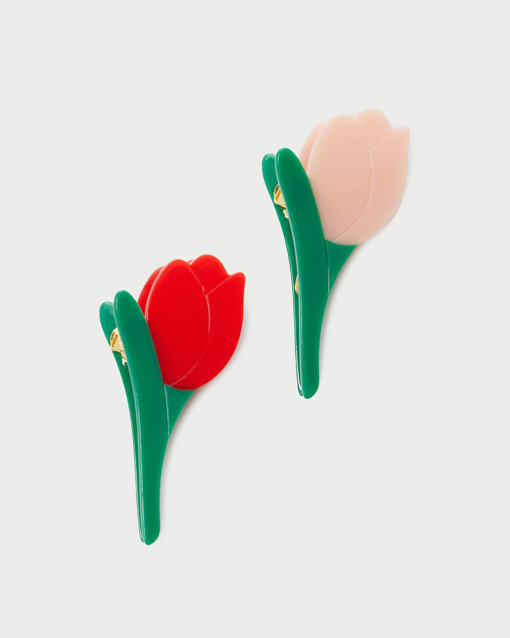 Loeffler Randall Women / Juniper Red/Pink Tulip Clip Set