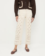 Loeffler Randall Women / Demi Embroidered Pant