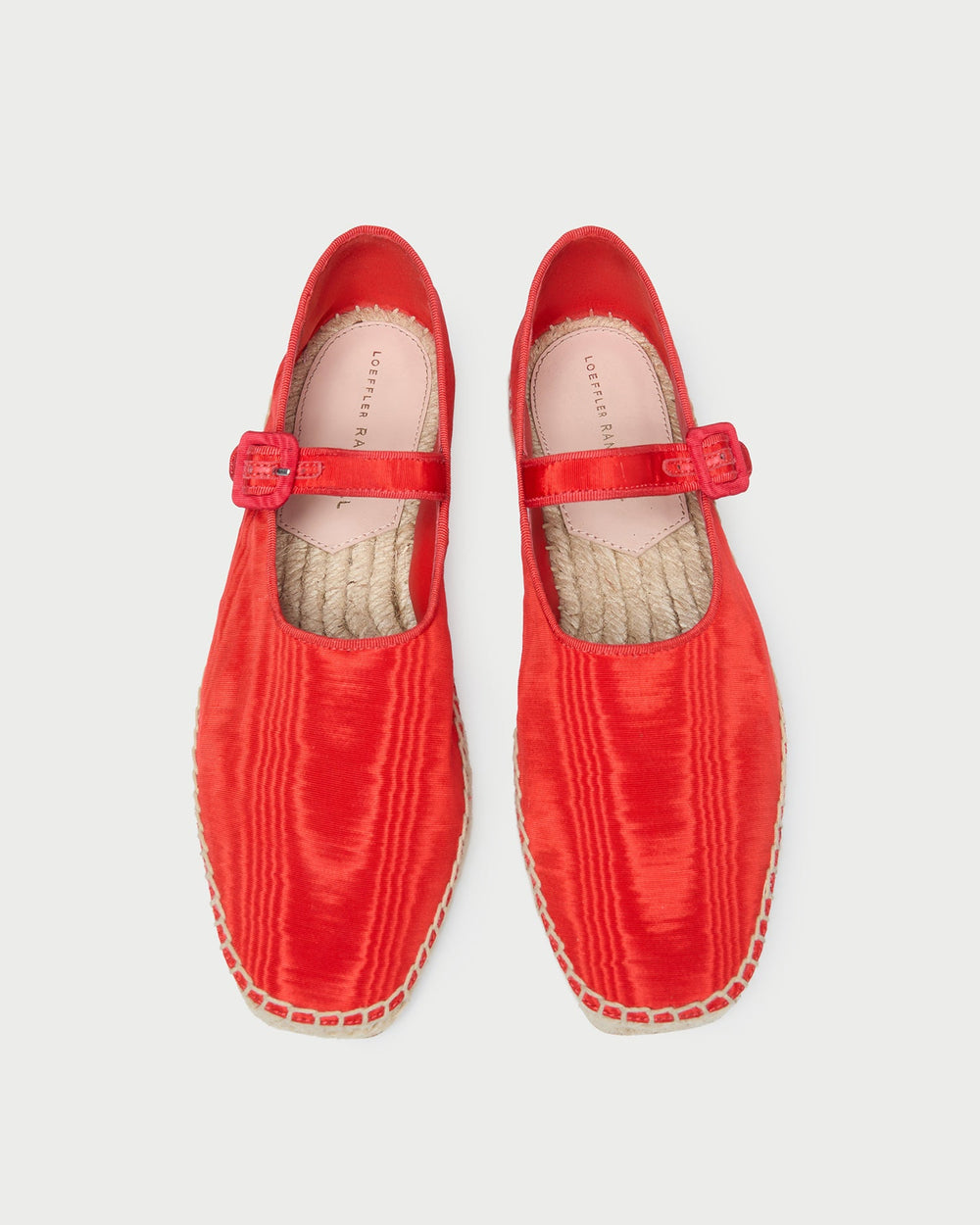 Loeffler Randall Women / Clover Red Moiré Espadrille