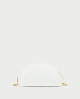 Loeffler Randall Women / Bailey White Pleated Dome Clutch