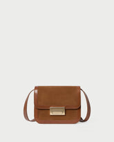 Loeffler Randall Women / Desi Cacao Suede/Leather Crossbody
