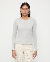 Loeffler Randall Women / Lolo Pointelle Long-Sleeve Tee
