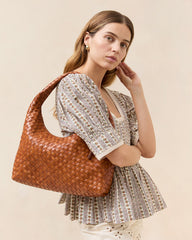 Loeffler Randall Women / Willow Timber Woven Hobo Bag