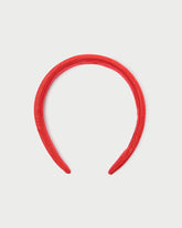 Loeffler Randall Women / Marina Red Moiré Puffy Headband