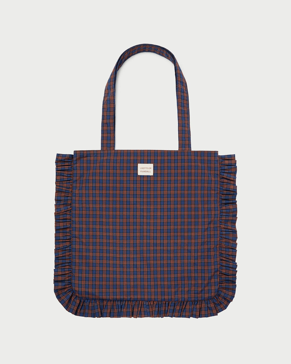 Loeffler Randall Women / Justine Navy Ruffle Tote