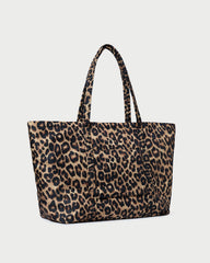 Loeffler Randall Women / Dina Leopard Travel Tote