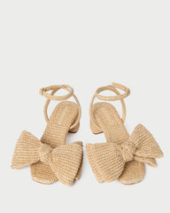 Loeffler Randall Women / Carmen Natural Bow Sandal